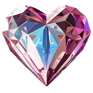 Dreamy Diamond Heart Mirage PNG 06262024 PNG