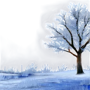 Dreamy Frosty Night Png 82 PNG image