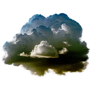 Dreamy Nimbus Cloudscape PNG 30