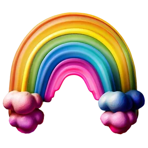 Dreamy Pastel Rainbow Png Vdv PNG image