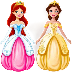 Dreamy Princesses PNG Glm34