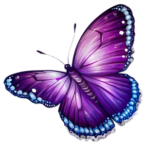 Dreamy Purple Butterfly Png 05232024 PNG image