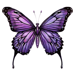 Dreamy Purple Butterfly Png Kuo PNG image