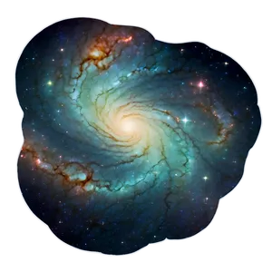 Dreamy Space Galaxy Png 05212024 PNG image