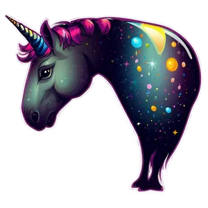 Dreamy Unicorn Clipart Png Fom59 PNG image