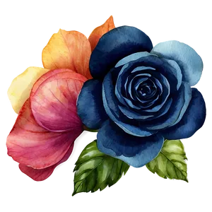 Dreamy Watercolor Flower PNG Ftt29 PNG