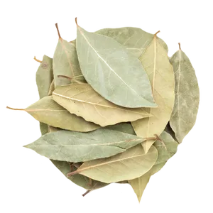 Dried Bay Leaves Stacked PNG image