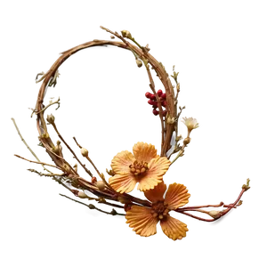 Dried Flower Hair Accessories Png 74 PNG image