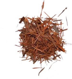 Dried Lapacho Bark Herbal Tea PNG