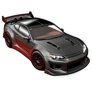 Drift Car Sketch PNG 96 PNG