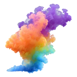 Drifting Orange Smoke PNG Pky49 PNG