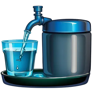 Drinking Water Cartoon Png 42 PNG image