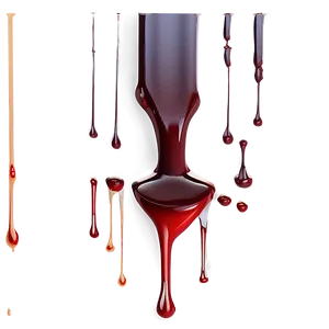 Dripping Blood Spatter PNG 06122024