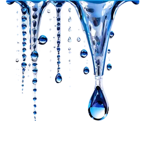 Dripping Rain Drop PNG Rux