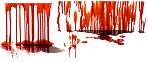Dripping Red Liquid Art