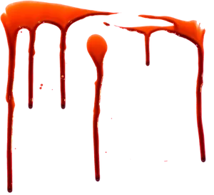 Dripping Red Liquid Texture