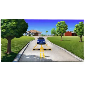 Driveway A PNG image