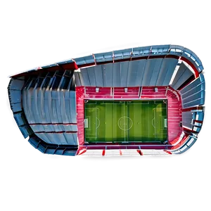 Drone View Soccer Stadium Png 06252024 PNG image