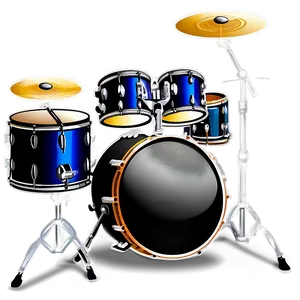 Drum Kit Clipart PNG 33