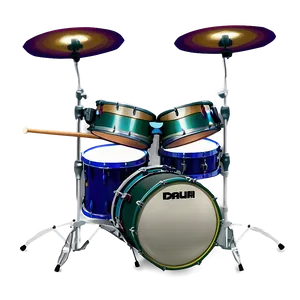 Drum Kit Isolated Png 06212024 PNG image