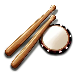 Drum Sticks Clipart Png 06122024 PNG image