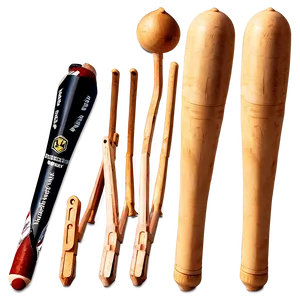 Drumsticks For Percussion PNG 06212024