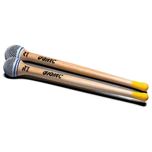 Drumsticks With Bounce Control PNG Ivu72 PNG