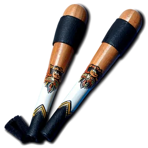 Drumsticks With Leather Grip PNG Lhh