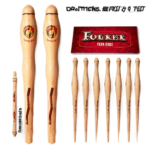 Drumsticks With Tapered Ends PNG 91