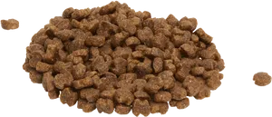 Dry Dog Food Pile