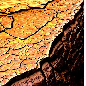 Dry Earth Crack PNG 94