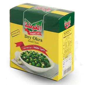 Dry Okra Package Small Size PNG image