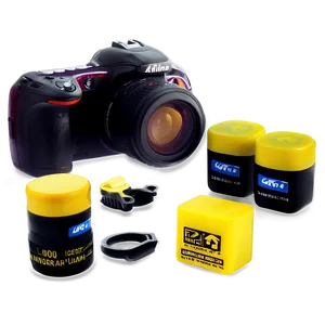 Dslr Camera Accessories PNG 06252024