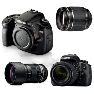 Dslr Camera Kit PNG Ixp72