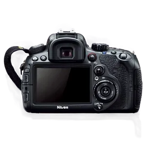 Dslr Camera With Flip Screen PNG Tsu PNG