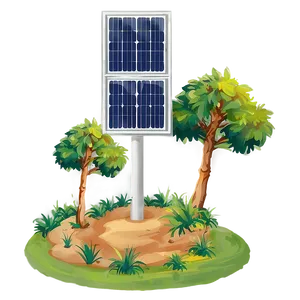 Dual Axis Solar Panel Png 05242024 PNG image