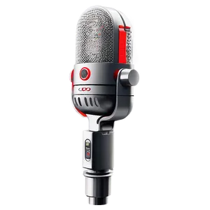Dual Capsule Podcast Microphone PNG 28 PNG