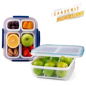 Dual Compartment Lunchbox Png 06132024 PNG image