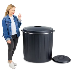 Dual Compartment Trash Can PNG 50 PNG