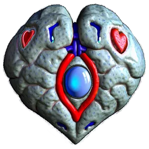 Dual Heart Fusion PNG D