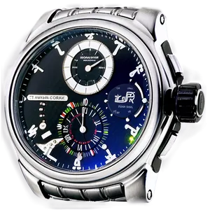 Dual Time Zone Watch Png 5 PNG image