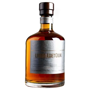 Dual-tone Liquor Bottle PNG Ilu66 PNG