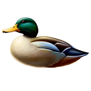 Duck In Flight Png 05032024 PNG image