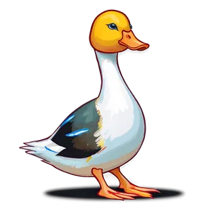 Duck In Formal Attire PNG 05032024 PNG