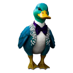 Duck In Formal Attire PNG Ljl PNG