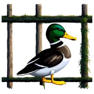 Duck In Nature PNG 05032024 PNG