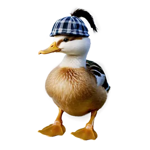 Duck Wearing Hat Png Etw84 PNG image