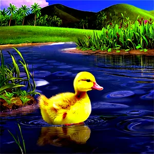Duckling Adventure PNG 67