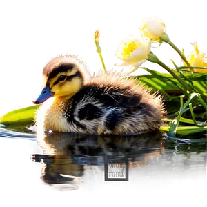 Duckling In Sunshine Png Dlt PNG image