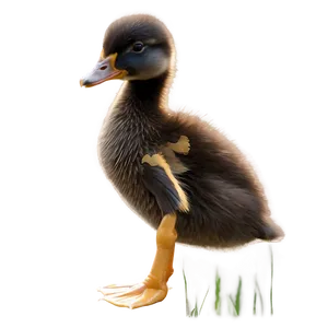 Duckling Silhouette Png 06202024 PNG image